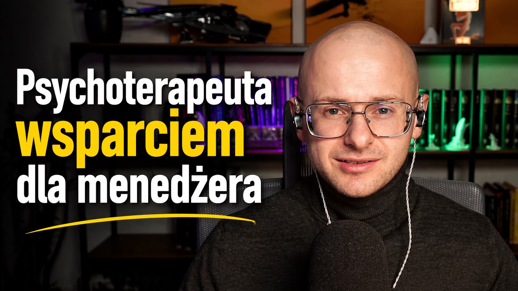 Okładka odcinka Psychoterapeuta wsparciem dla menedżera